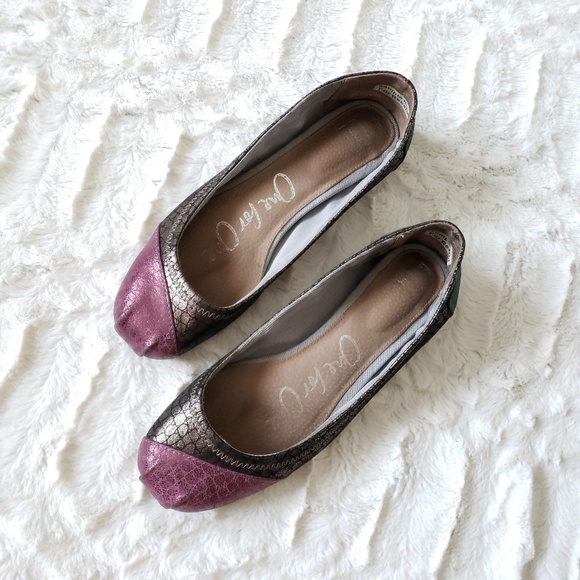 Toms Shoes - Toms Metallic Ballet Flats